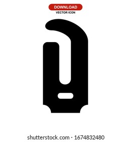 door hanger icon or logo isolated sign symbol vector illustration - high quality black style vector icons

