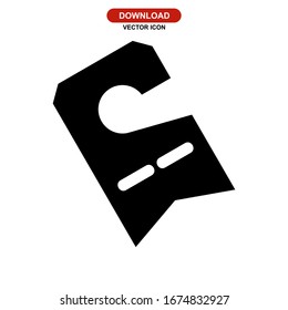 door hanger icon or logo isolated sign symbol vector illustration - high quality black style vector icons
