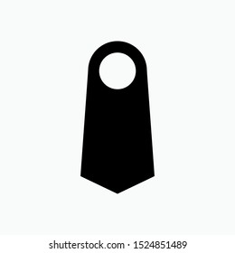 
Door Hanger Icon - Vector, Sign and Symbol Presented in Glyph Style for Design, Presentation, Website or Apps Elements.