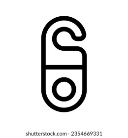 Door Hanger Icon Vector Symbol Design Illustration