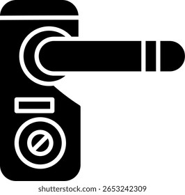 Cintre de porte Nouvelle Image vectorielle de conception d'icône créative