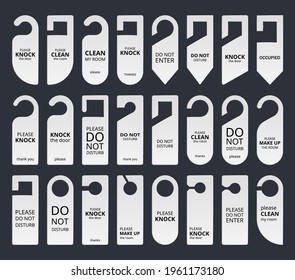 285 Not knock door Images, Stock Photos & Vectors | Shutterstock