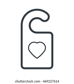 Door Hanger Vector Icon