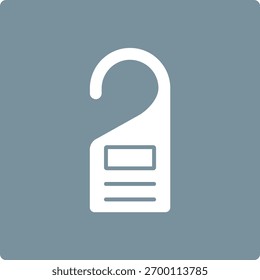 Icono de Vector de suspensión de puerta. Se puede utilizar para aplicaciones de impresión, móviles y de Web.