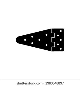 Door Hinge Icon, Door Hinge Connects Door With Door Frame Vector Art Illustration