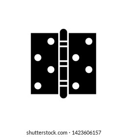 Door hinge icon design template trendy style vector.