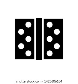 Door hinge icon design template trendy style vector.