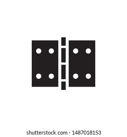 Door hinge icon  design template. Trendy style, vector eps 10