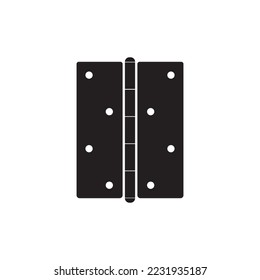 Door hinge icon design template. Trendy style