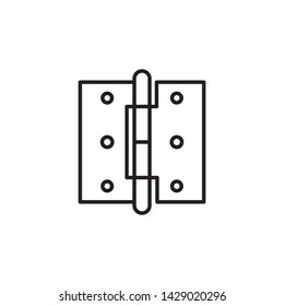 door hinge icon, illustration design template