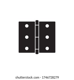 Door hinge icon, modern flat design. Vector illustration.