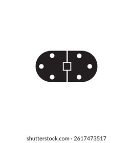 door hinge icon symbol design