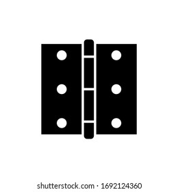 Door Hinge Icon Trendy Flat Design