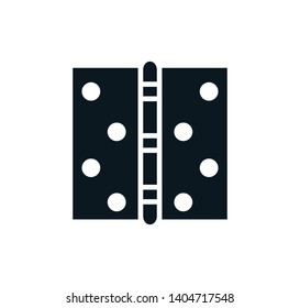 Door hinge icon vector flat style illustration