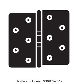 Door hinge icon vector illustration logo design
