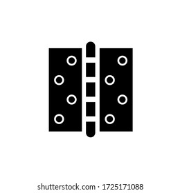 Door Hinge Icon Vector Logo