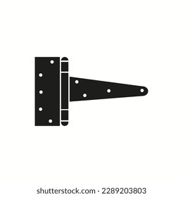 Door hinge icon vector, simple icon for websites Vector illustration