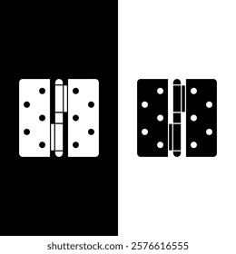 door hinge sign symbol vector flat icon