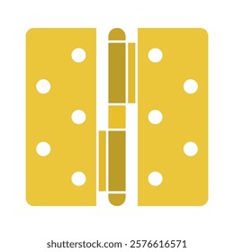 door hinge sign symbol vector flat icon