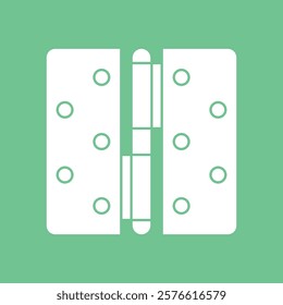 door hinge sign symbol vector flat icon