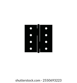 door hinges icon vector illustration logo design