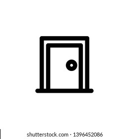 door, home door icon vector illustration