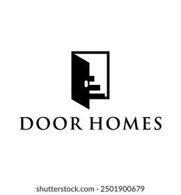 door homes concept clean simple	