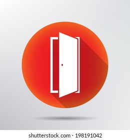 Door Icon. 