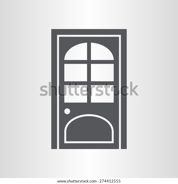 Door Icon Stock Vector Royalty Free 274412555 Shutterstock