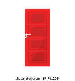 door icon. Can be used on designs, brochures, banners, websites, books, etc. simple design.