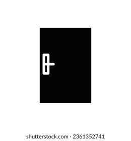 diseño de icono de puerta, diseño de ilustración