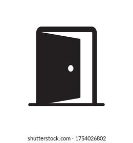 Door Icon Design Vector Template