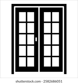 Door Icon Element For Design