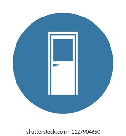 Door icon. Element of door icons for mobile concept and web apps. Badge style Door icon can be used for web and mobile apps on white background