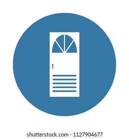 Door icon. Element of door icons for mobile concept and web apps. Badge style Door icon can be used for web and mobile apps on white background