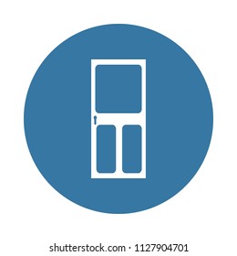 Door icon. Element of door icons for mobile concept and web apps. Badge style Door icon can be used for web and mobile apps on white background