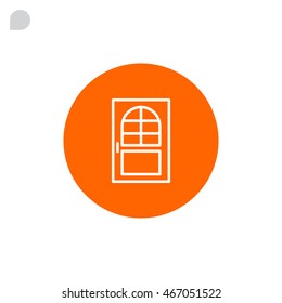  door icon Flat.