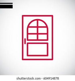  door icon Flat.