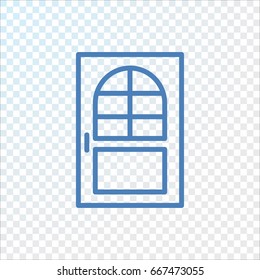  door icon Flat.