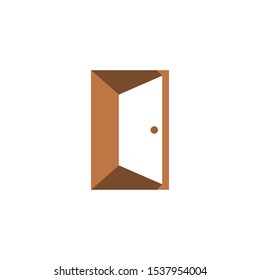 Door icon graphic design template vector isolated