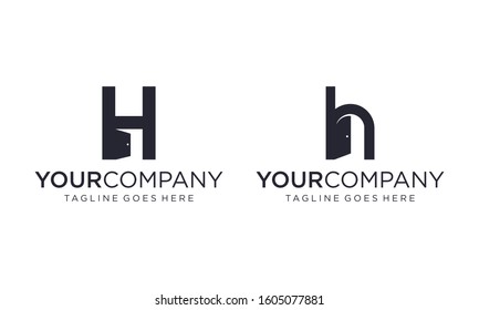 469 H Door Logo Images, Stock Photos & Vectors | Shutterstock