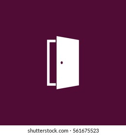 door icon illustration isolated vector, can be used for web and mobile design.