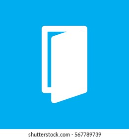 door icon. illustration isolated vector sign symbol
