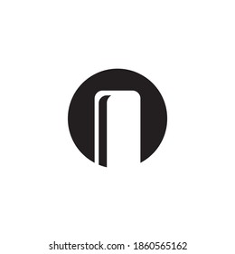 Door icon logo design vector template