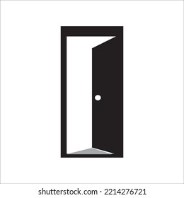 door icon logo vector design