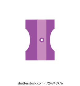 Door icon logo vector illustration flat design