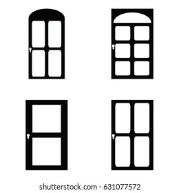 Door icon set