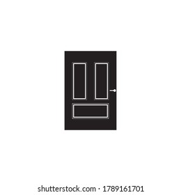 Door Icon in trendy flat style isolated on grey background. Open door symbol for your web site design, logo, app, UI. Vector illustration, EPS10.