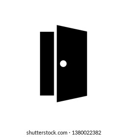 Door icon vector