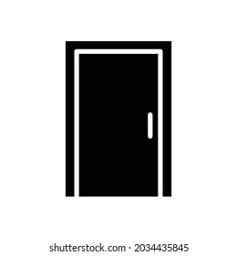 Door icon vector design illustration